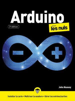 cover image of Arduino pour les Nuls, grand format, 3 éd.